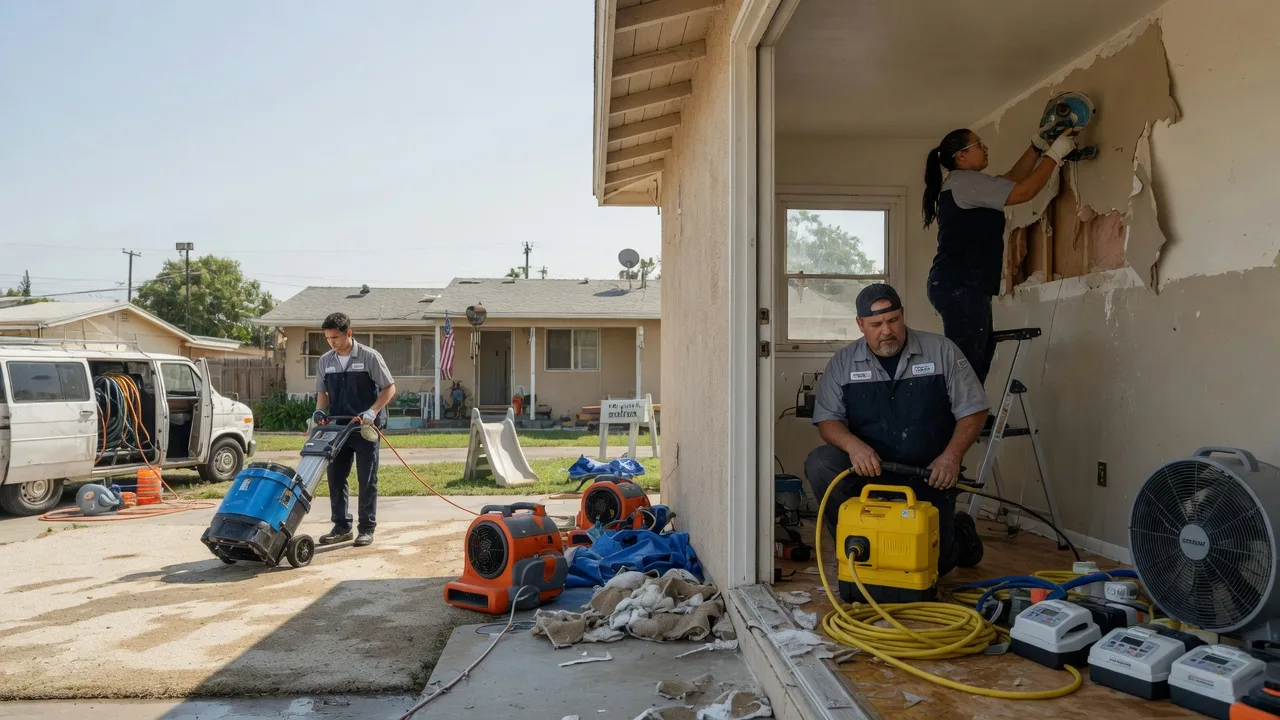 Water Damage Restoration in Thornton, TX near me
